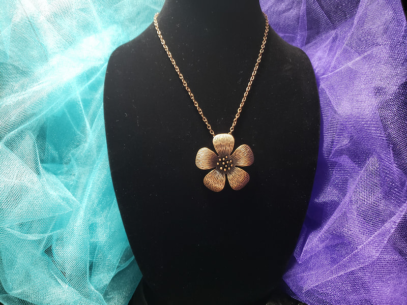 Antique Bronze Flower
